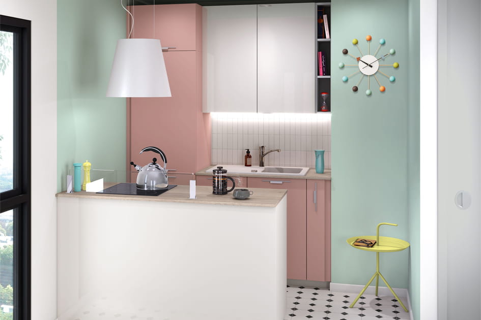 Des couleurs pop pour un style r&eacute;tro