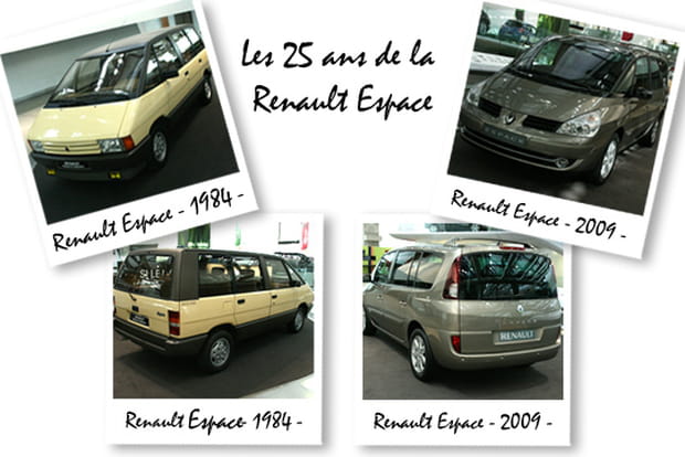 Le Renault Espace fête ses 25 ans