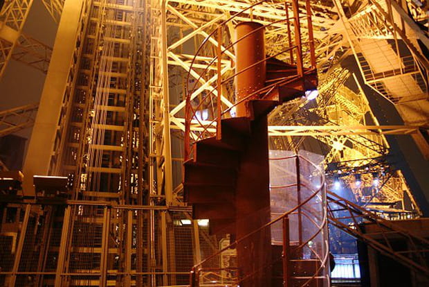 Vestige de l'escalier original