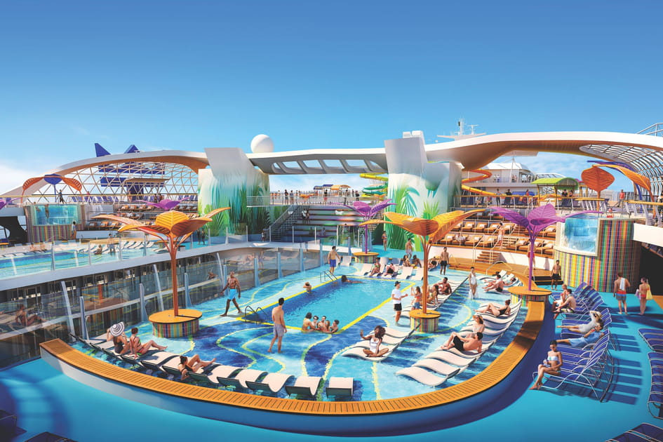 Cin&eacute;ma au bord de la piscine