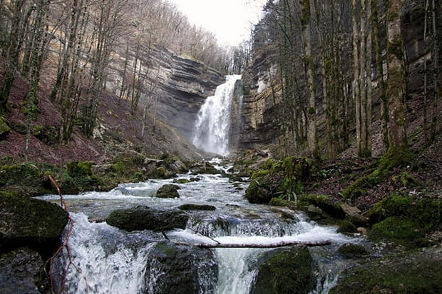 Les cascades du Hérisson