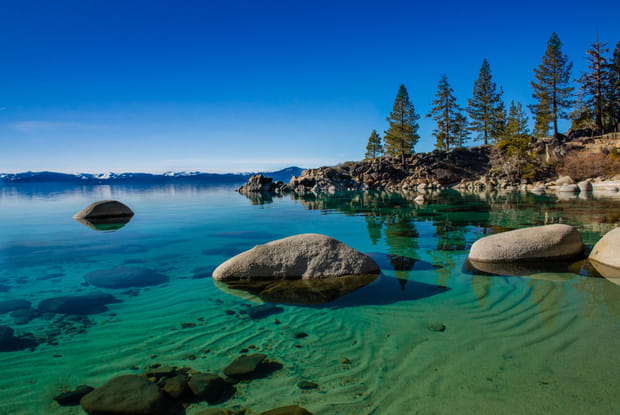 Le lac Tahoe, Etats-Unis
