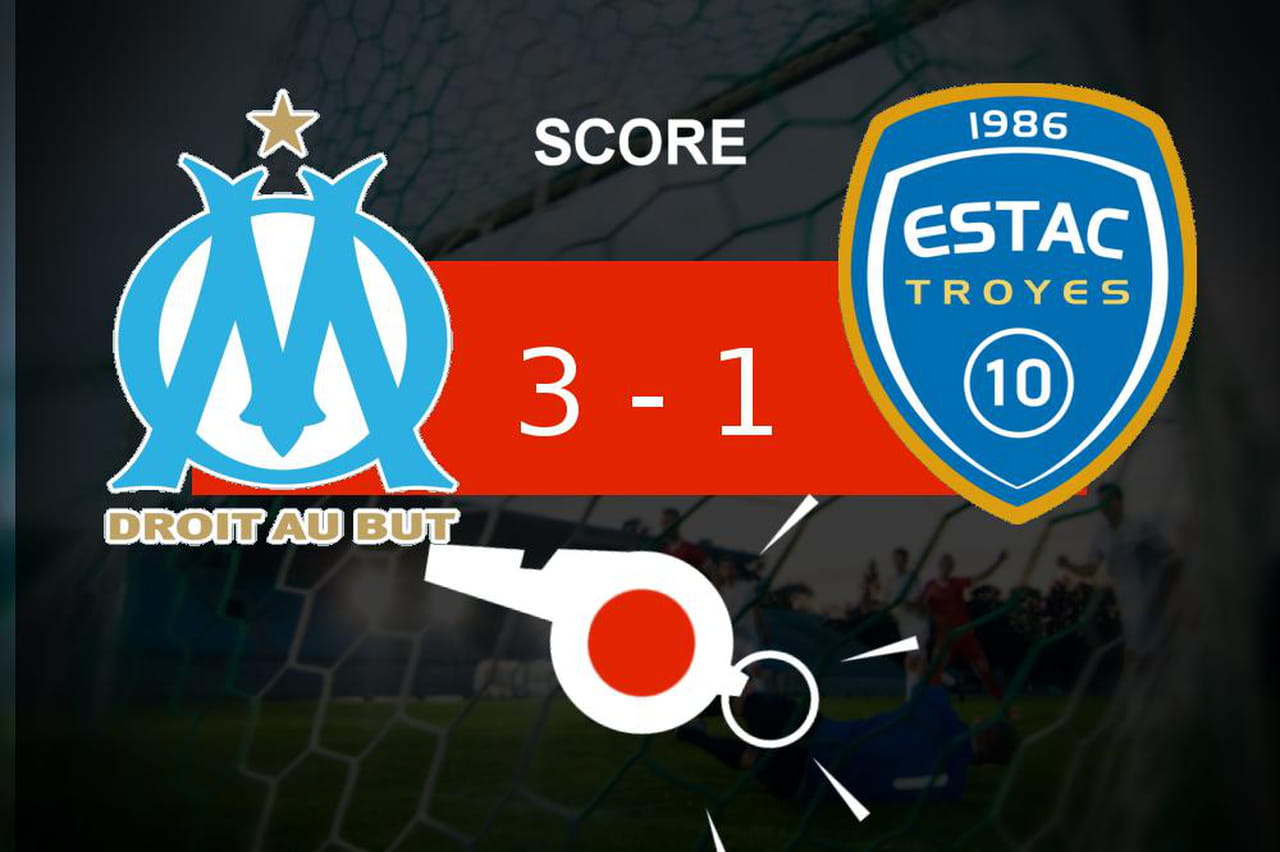 OM - Troyes : un match à oublier pour l'ESTAC Troyes, le résumé de la rencontre