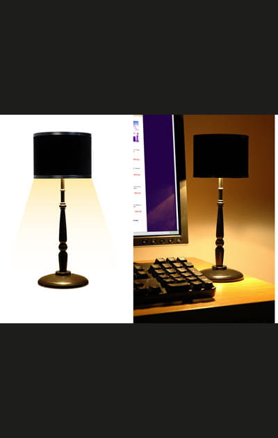 Lampe du pass&eacute;