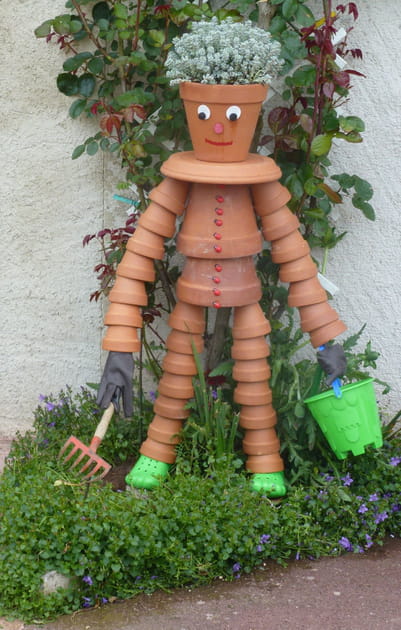 Une cr&eacute;ation originale pour d&eacute;corer le jardin
