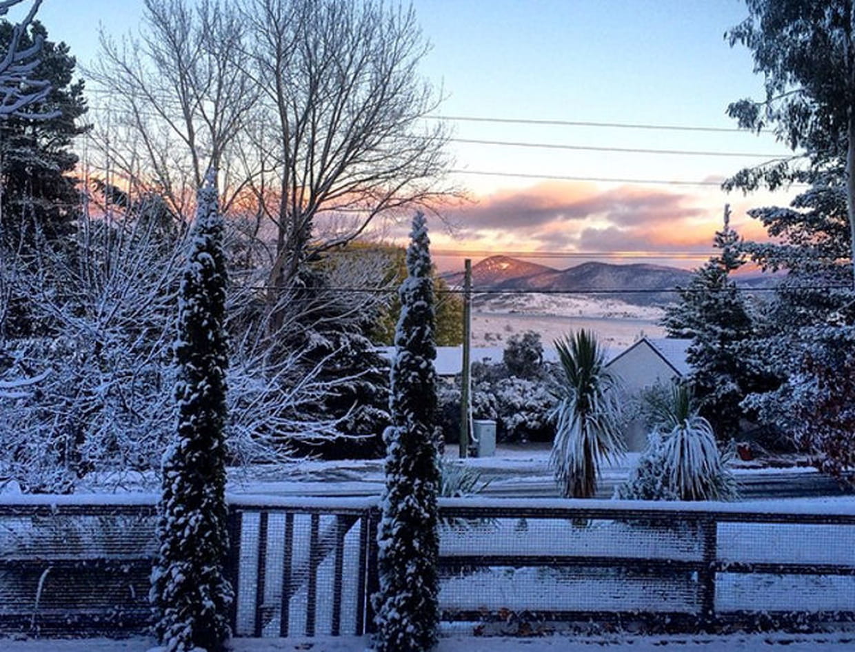 Yat Il De La Neige En Australie Australie : l'hiver arrive et il neige déjà [PHOTOS]