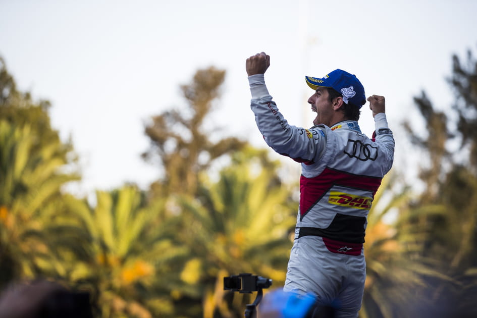 Di Grassi, h&eacute;ros de Mexico