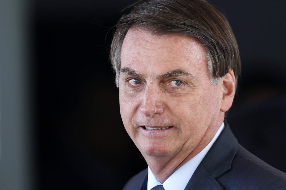 Le pr&eacute;sident du Br&eacute;sil Jair Bolsonaro