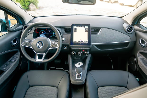 Un habitacle totalement chamboulé