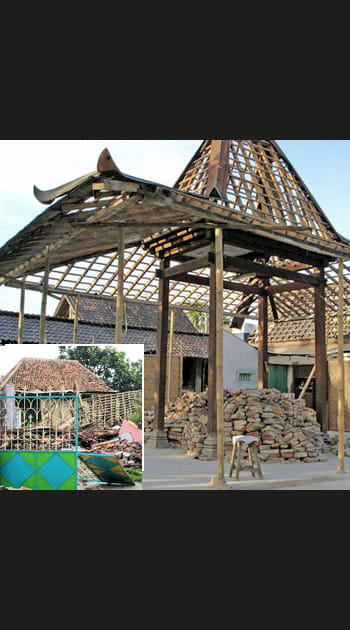Le quartier de Kotagede &agrave; Yogyakarta, Indon&eacute;sie