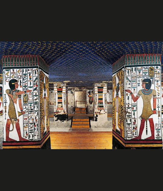 Chambre fun&eacute;raire de N&eacute;fertari