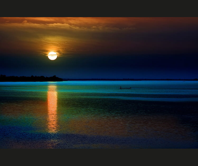 Coucher de soleil au Mali