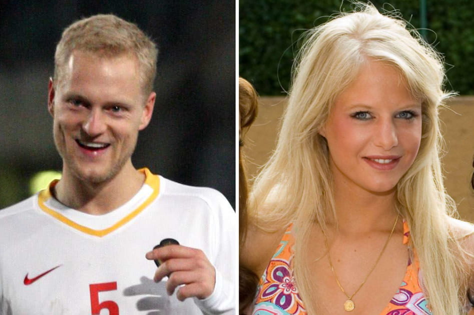 Olivier Deschacht (football) et&nbsp;Annelien&nbsp;Coorevits&nbsp;(Miss Belgique 2007)