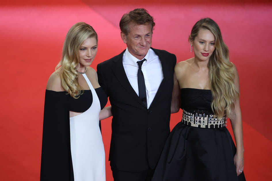 Sean Penn et sa fille Dylan (droite) r&eacute;unis &agrave; Cannes