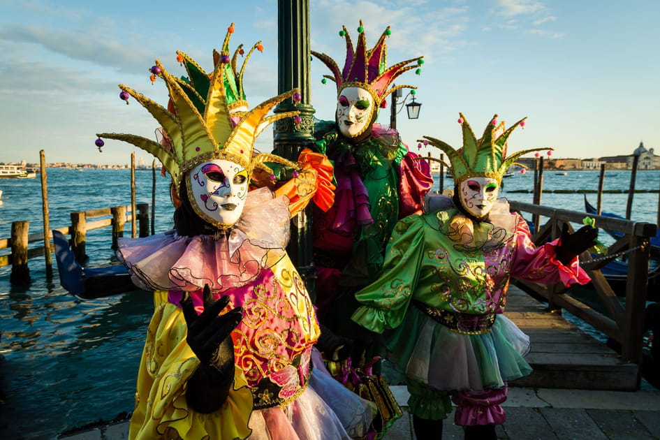 Le carnaval de Venise en Italie