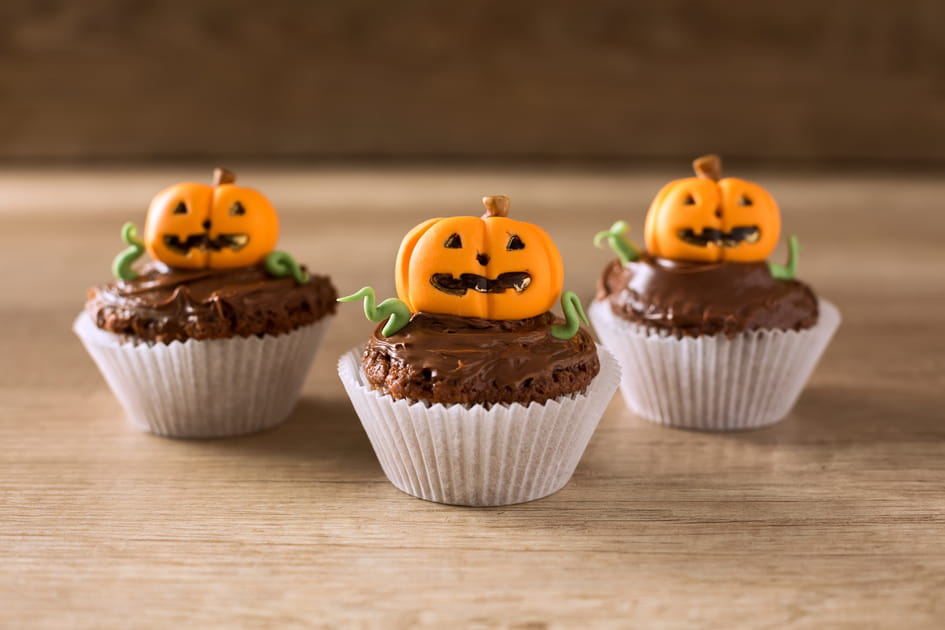 Cupcakes Jack O'lantern