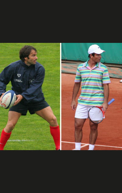 Christophe Dominici et Fabrice Santoro
