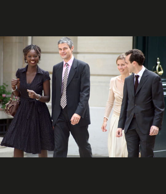 Rama Yade et Joseph Zimet, Laurent&nbsp;Wauquiez&nbsp;et&nbsp;Charlotte&nbsp;Deregnaucourt