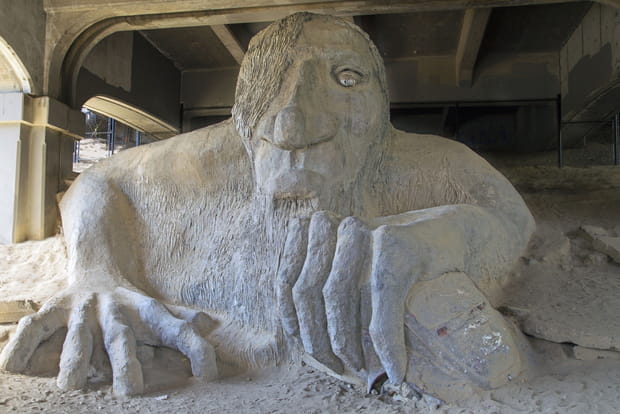 Le troll de Fremont, à Seattle