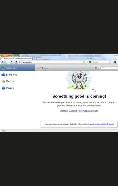 Nouveau gestionnaire de modules