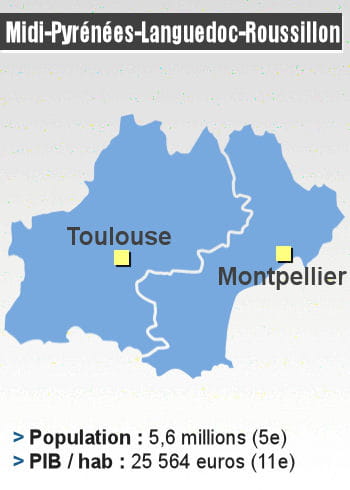 les villes de montpellier et de toulouse sont engagées dans une vive concurrence
