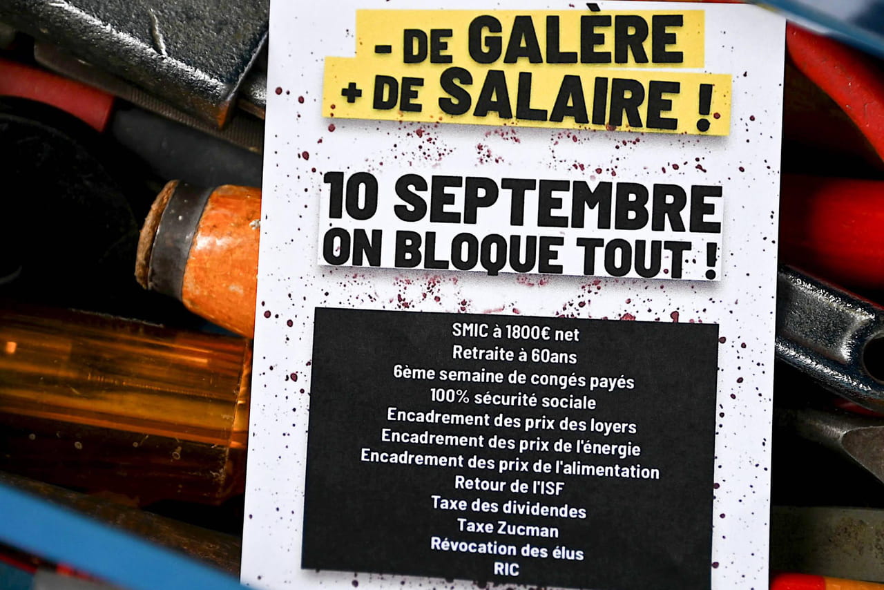 10 septembre 2025 : des blocages en France... et un plan choc de la police