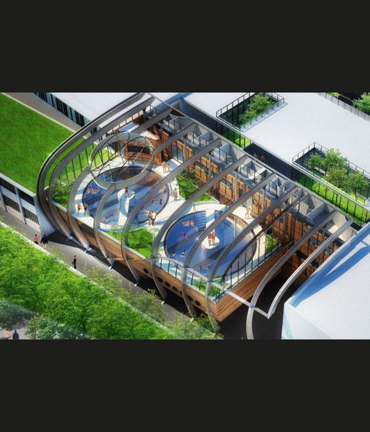 La piscine du futur, Green Wave