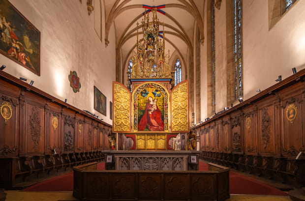 L'église des Dominicains de Colmar : l'écrin de la Vierge au buisson de roses