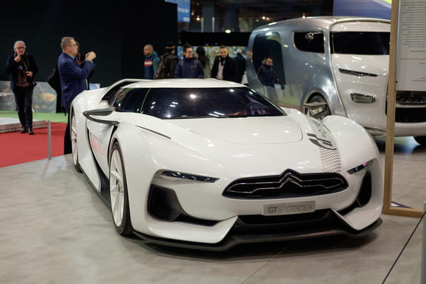 Un concept car développé pour une série de jeux vidéo