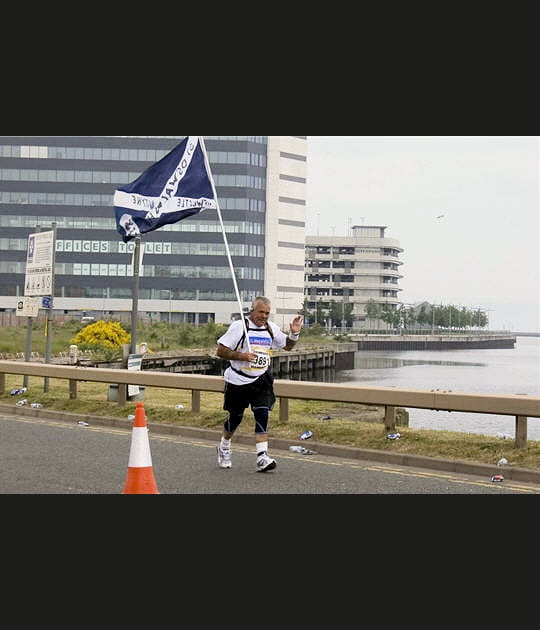Le marathon d'Edimbourg