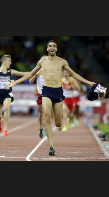 Mahiedine Mekhissi, disqualifi&eacute; sur 3&nbsp;000m, victorieux sur 1&nbsp;500m