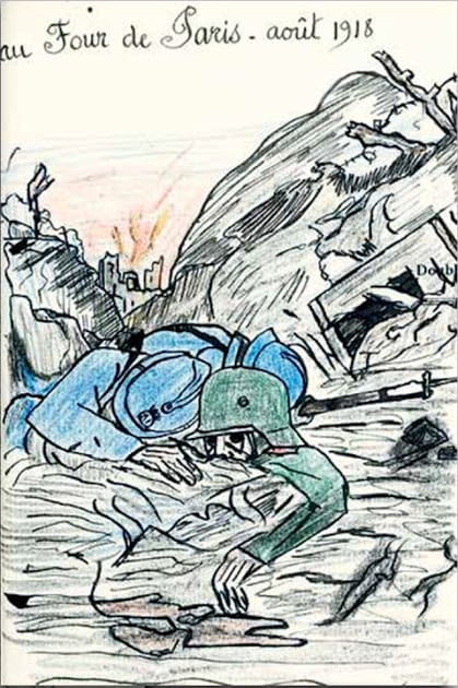 Dessin de soldat bis