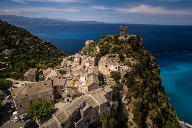Nonza, magnifique village perché du Cap Corse