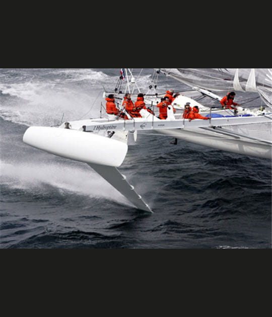 De gigantesques foils