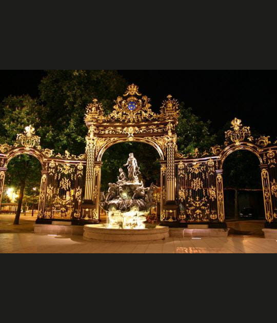 La fontaine Amphitrite de la place Stanislas