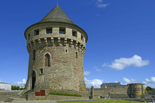 La tour Tanguy, emblématique du passé brestois
