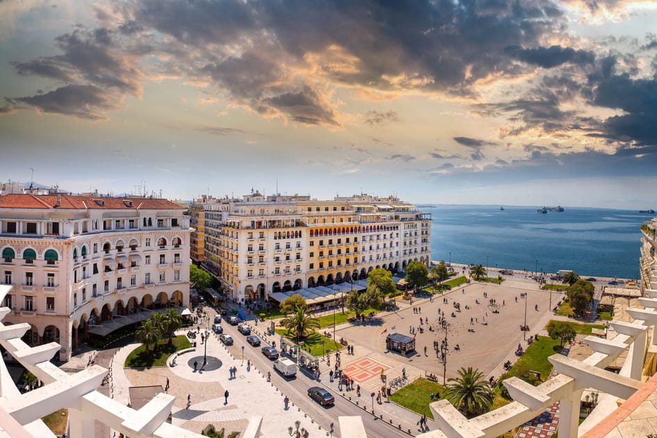 Thessalonique, en Gr&egrave;ce