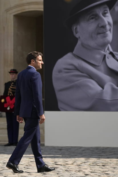 Le Président Emmanuel Macron