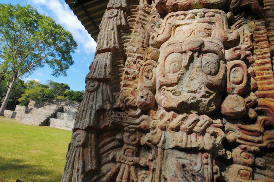 Copan, &agrave; la fronti&egrave;re du Guatemala