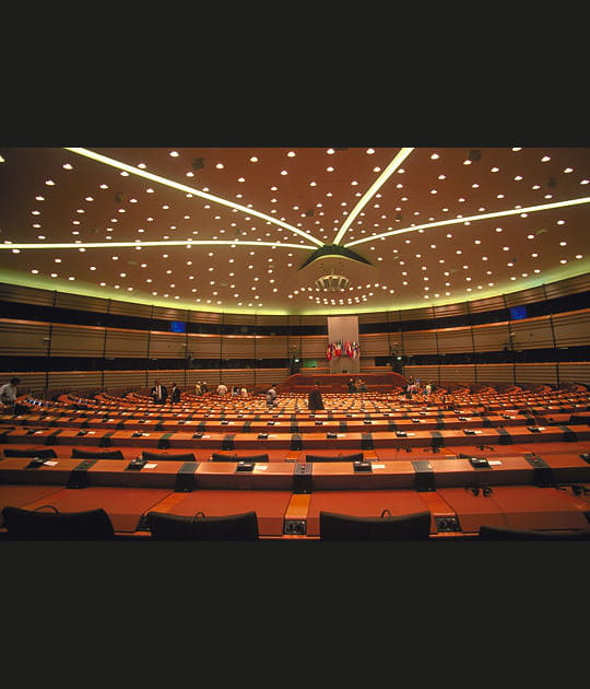 H&eacute;micycle du Parlement europ&eacute;en