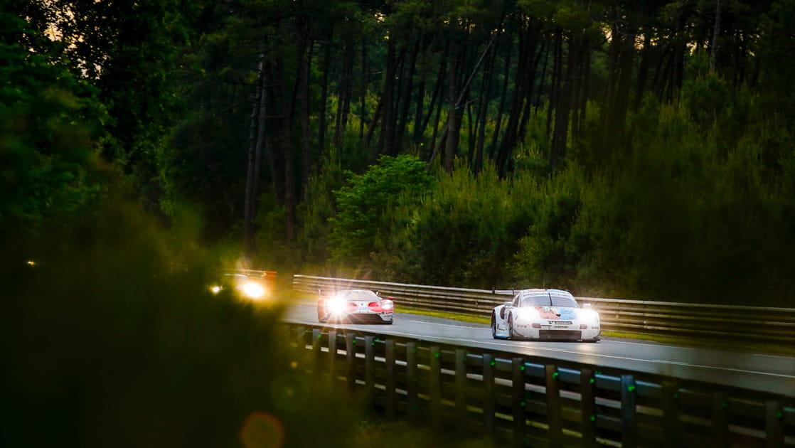 La belle course de Porsche