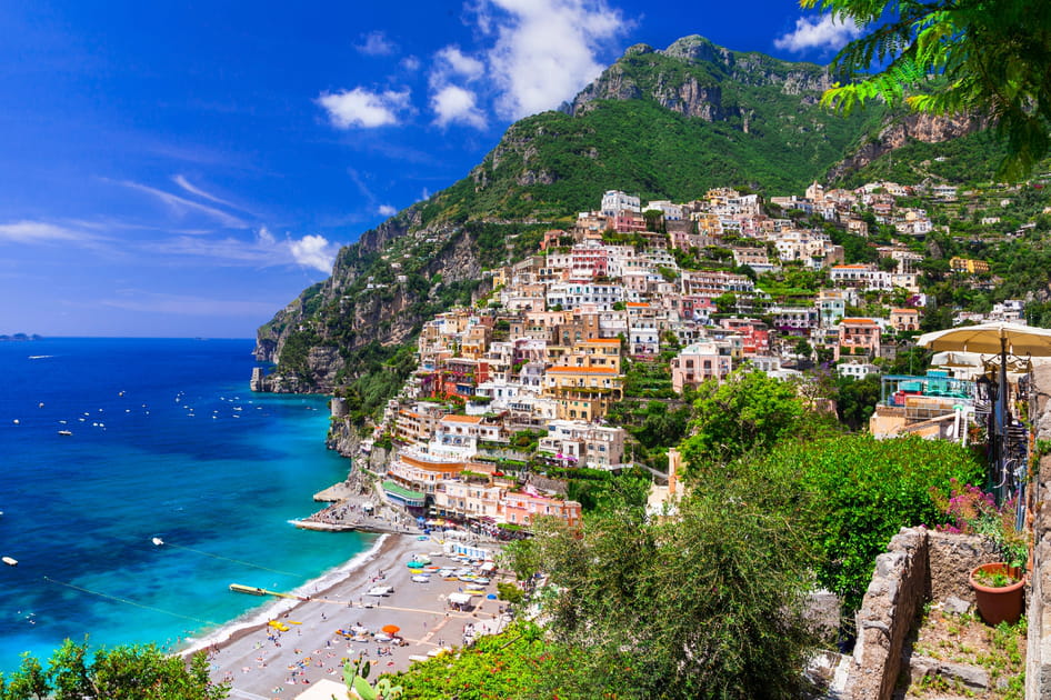 11- La c&ocirc;te amalfitaine, en Italie