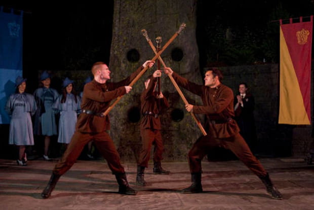 Spectacle de danses et acrobaties