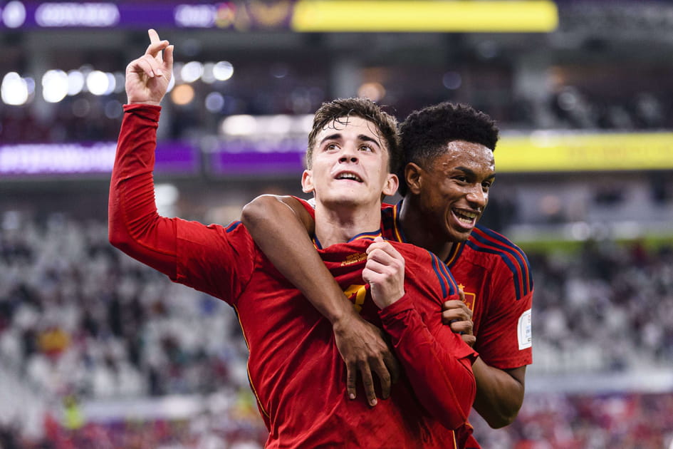 Gavi plus jeune buteur