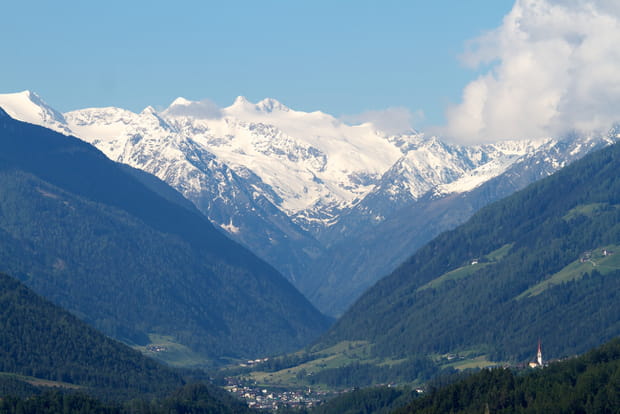 Le glacier Stubaier en Autriche