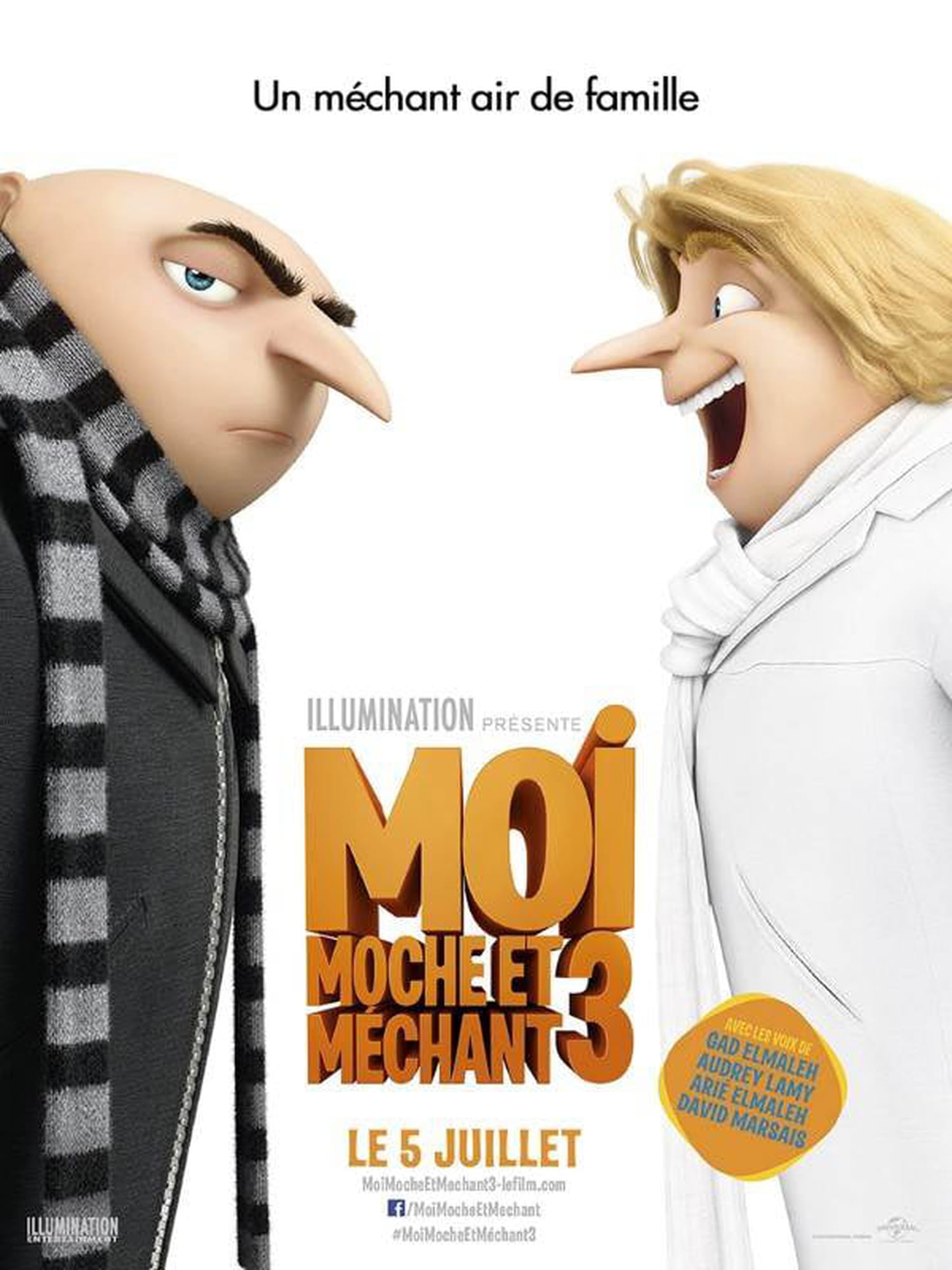 Moi Moche Et Méchant 3 En Streaming Moi, Moche et Méchant 3 : bande annonce du film, séances, streaming