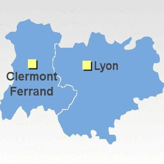 L'Auvergne-Rh&ocirc;ne-Alpes