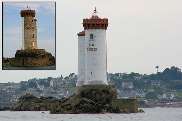 Le phare de la Croix sur l'île de Bréhat