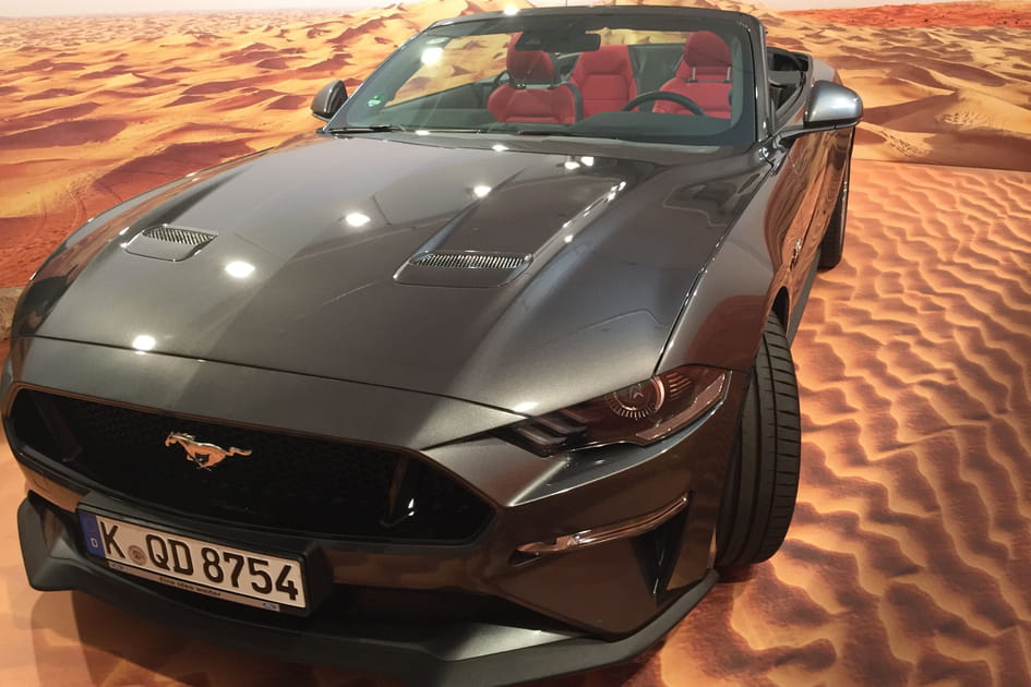 Une Mustang au Sahara