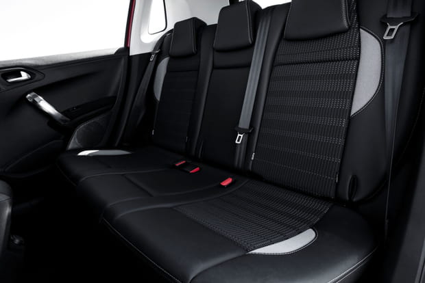 Places arrière du Peugeot 2008